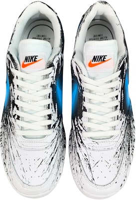 【カスタムシューズ】ナイキコートヴィンテージ「ブラックホワイトブルースプラッター」 CJ1679-101(TeamEight-男款火神蓝) Purchase 【カスタムシューズ】ナイキコートヴィンテージ「ブラックホワイトブルースプラッター」 CJ1679-101(TeamEight-男款火神蓝)