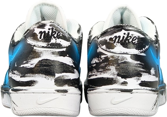 【カスタムシューズ】ナイキコートヴィンテージ「ブラックホワイトブルースプラッター」 CJ1679-101(TeamEight-男款火神蓝) Details for 【カスタムシューズ】ナイキコートヴィンテージ「ブラックホワイトブルースプラッター」 CJ1679-101(TeamEight-男款火神蓝)