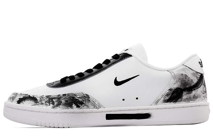 Order ナイキ コートヴィンテージ 'CNY 墨絵' カスタムシューズ CJ1679-101(team肆-CV龙年水墨男款ZQ)