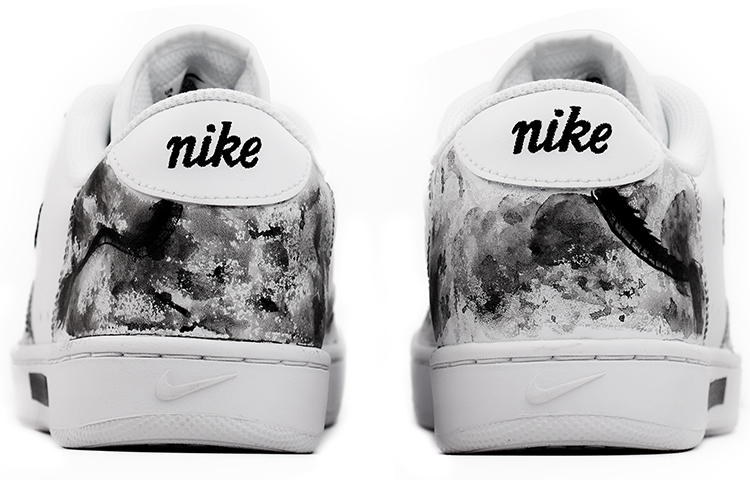 Purchase [Custom Schoenen] Nike Court Vintage ''CNY Ink en Wash'' CJ1679-101(team肆-CV龙年水墨男款ZQ)