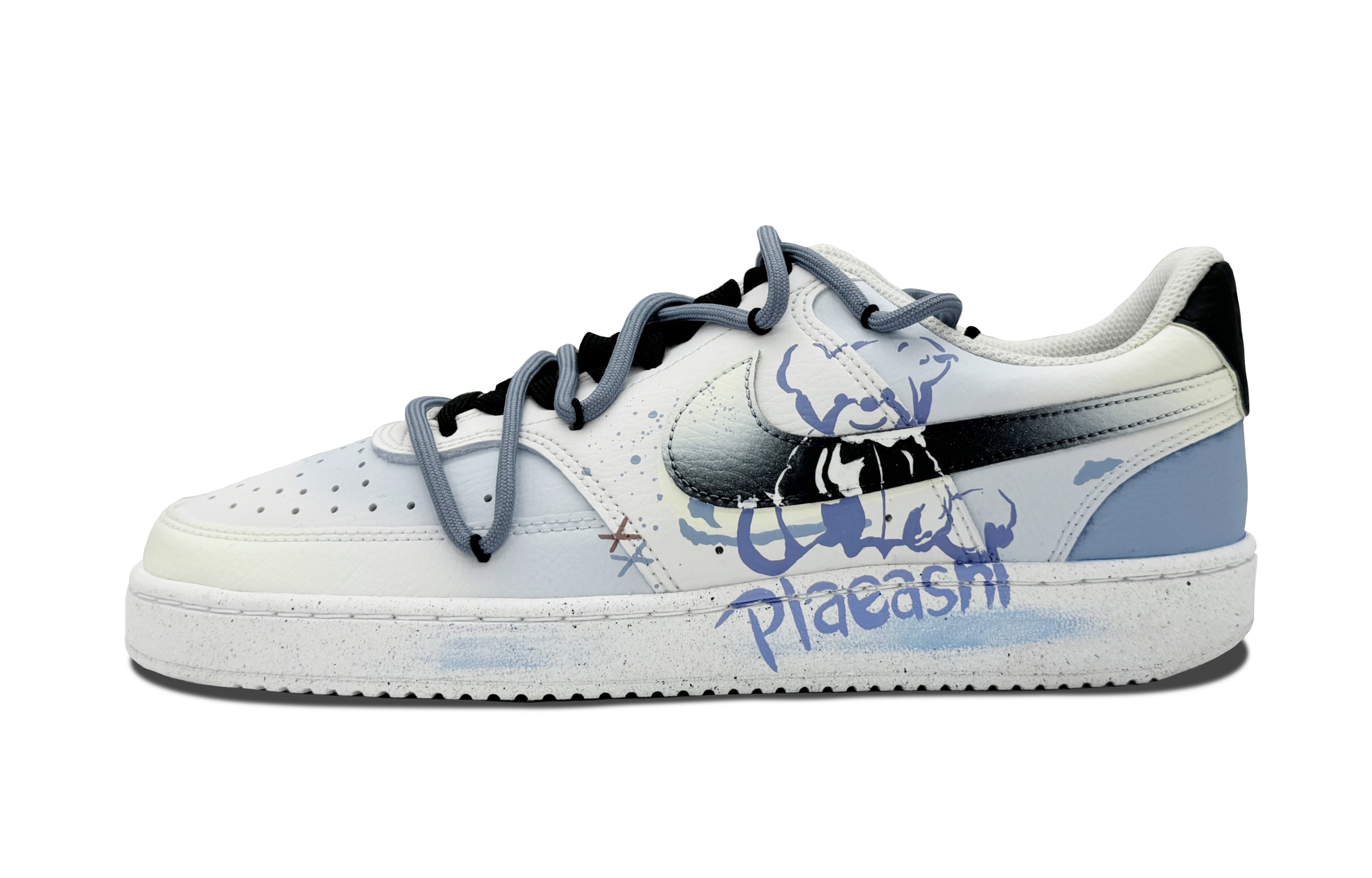 Order [定制鞋] 耐克Court Vision 1 '熊岛漂流' DH2987-101(Team301-熊岛漂流）