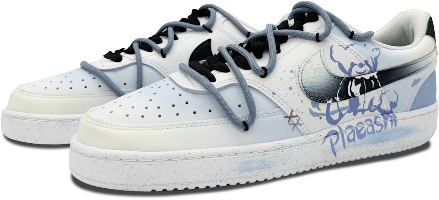 나이키 커스텀 코트 비전 '베어 아일랜드 드리프트' DH2987-101(Team301-熊岛漂流) Shop 나이키 커스텀 코트 비전 '베어 아일랜드 드리프트' DH2987-101(Team301-熊岛漂流)