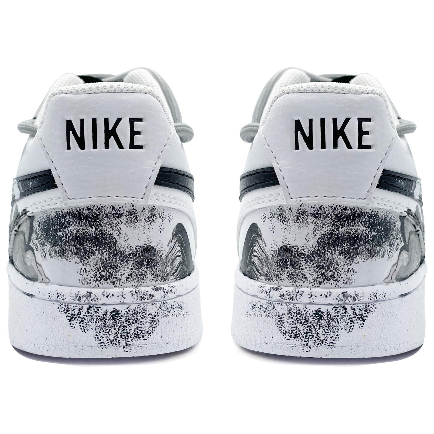 Purchase Zapatillas Nike Court Vision 1 'Paisaje en Tinta Negra y Blanca' DH2987-101（Team332-男款苍山墨韵）