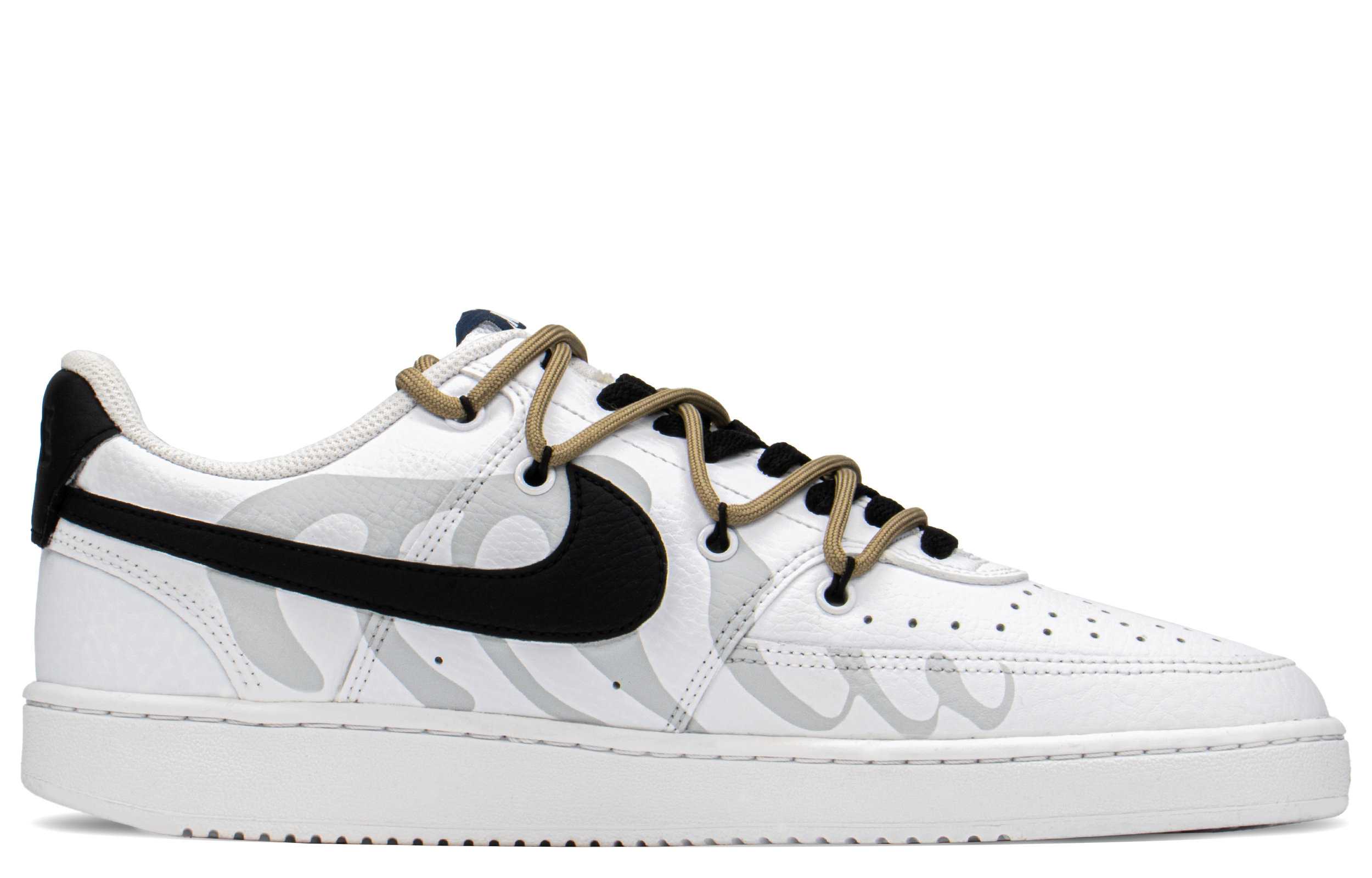 Order ナイキ コートビジョン1 ブラックボーン デコン (Nike Kōtobijon 1 Burakkubōn Dekon) DH2987-106(TeamA-CV蓝解构肋骨S-BOX)