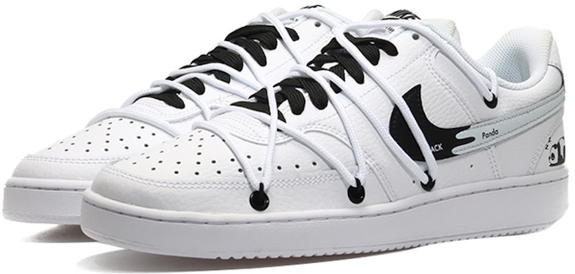 Zapatillas Nike Court Vision 1 'Negro Blanco Panda Swoosh Degradado' CD5463-101(Team10-趴趴熊猫男白黑QD) Lookbook Zapatillas Nike Court Vision 1 'Negro Blanco Panda Swoosh Degradado' CD5463-101(Team10-趴趴熊猫男白黑QD)