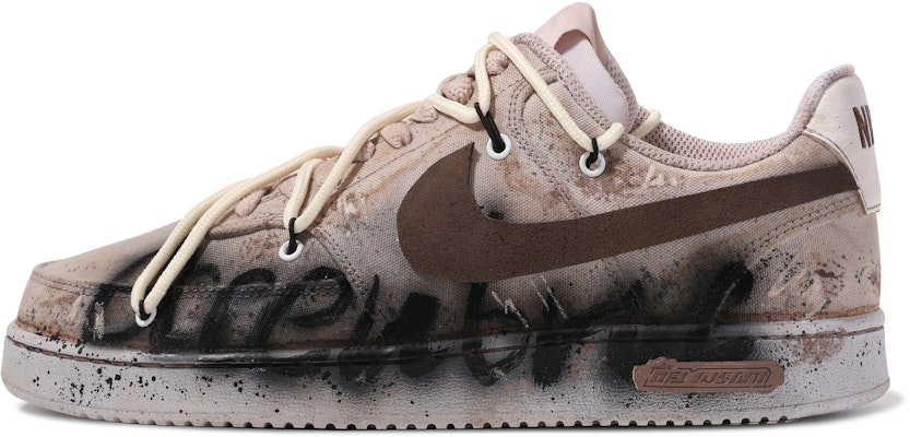 【客製化球鞋】 Nike Court Vision 1 達文西客製 帆布 末日 塗鴉 簡潔 設計感 潮流 舒適 低筒 板鞋 男款 棕白 Buy 【客製化球鞋】 Nike Court Vision 1 達文西客製 帆布 末日 塗鴉 簡潔 設計感 潮流 舒適 低筒 板鞋 男款 棕白