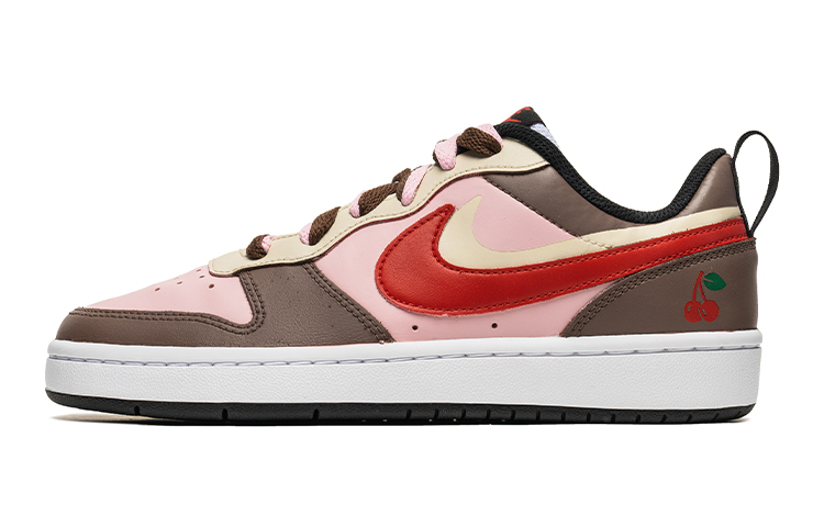 [Custom Shoes] Nike Court Vision 1 'Brown Pink Cherry Graffiti'