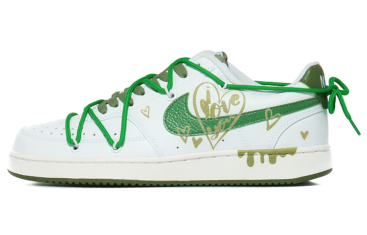 [Custom Shoes] Nike Court Vision 1 'Collision Love White Green'