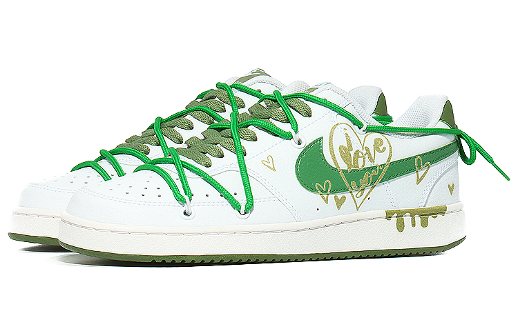 [Custom Shoes] Nike Court Vision 1 'Collision Love White Green' 圖 3