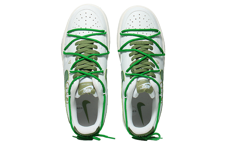 [Custom Shoes] Nike Court Vision 1 'Collision Love White Green' 圖 4