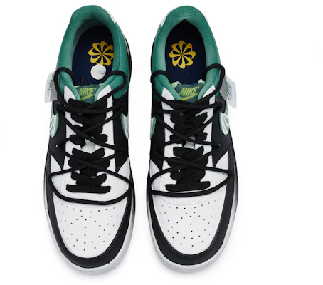 【訂製球鞋】 Nike Court Vision 1 811製作 限定漏電 高街 解構 手繪噴繪 防滑 低筒 板鞋 男款 黑白綠 Shop 【訂製球鞋】 Nike Court Vision 1 811製作 限定漏電 高街 解構 手繪噴繪 防滑 低筒 板鞋 男款 黑白綠