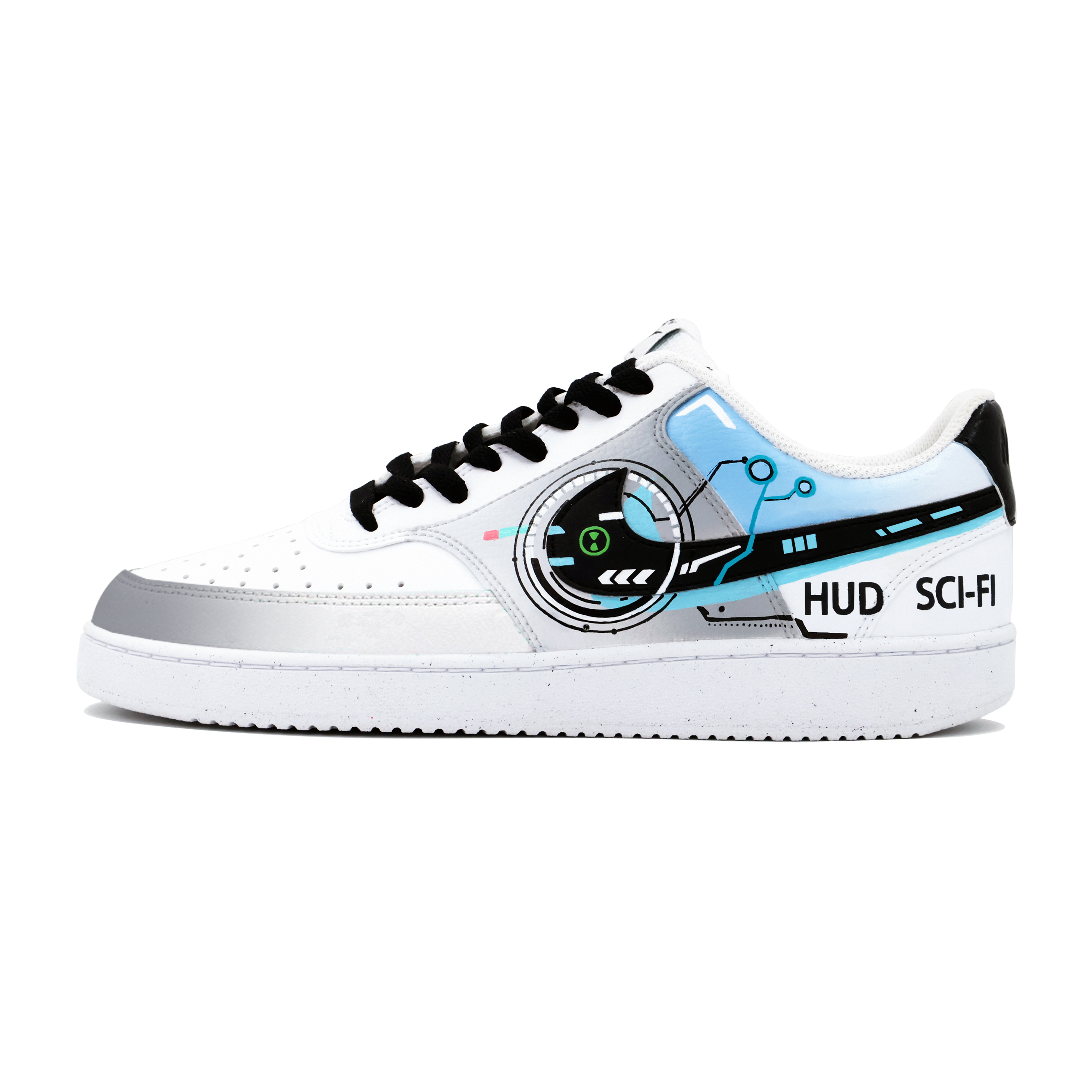 Order [Kasut Tersuai] Nike Court Vision 1 'Biru Cyberpunk' DH2987-101(Team271-Future)