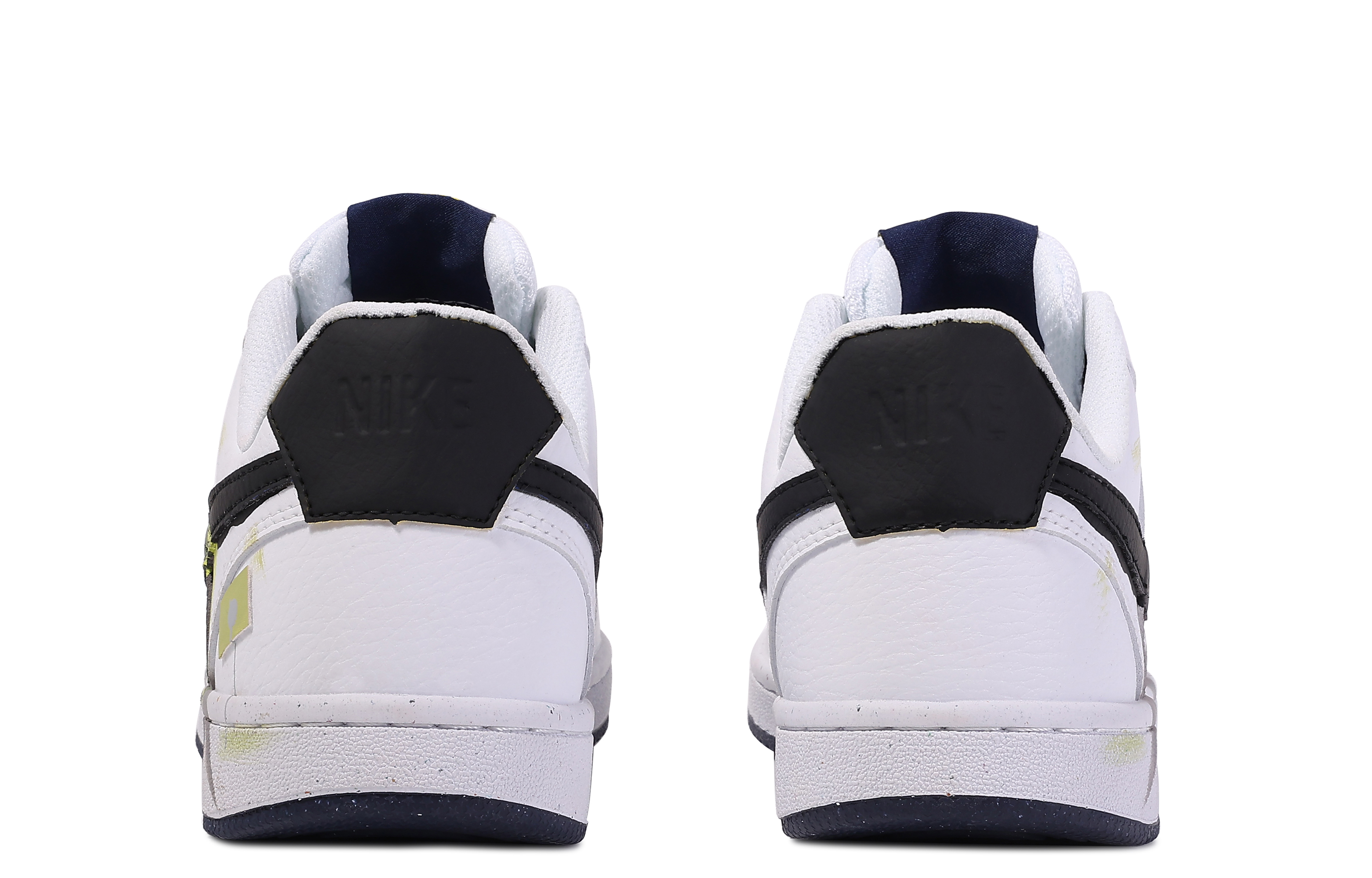 [Custom Shoes] Nike Court Vision 1 'Da Vinci Binary Future Graffiti White Green' 圖 5