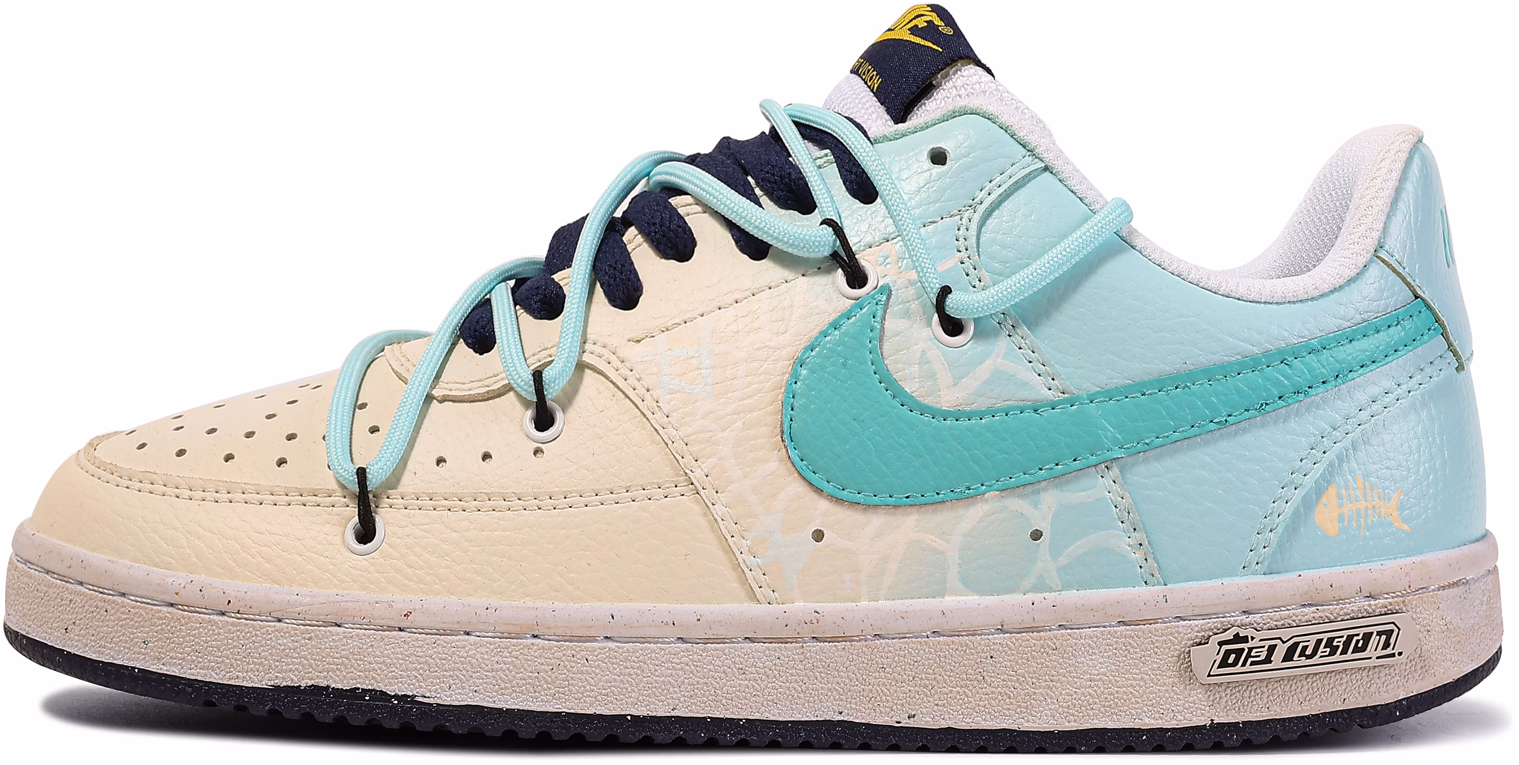 custom-shoes-nike-court-vision-1-deep-ocean-blue-white