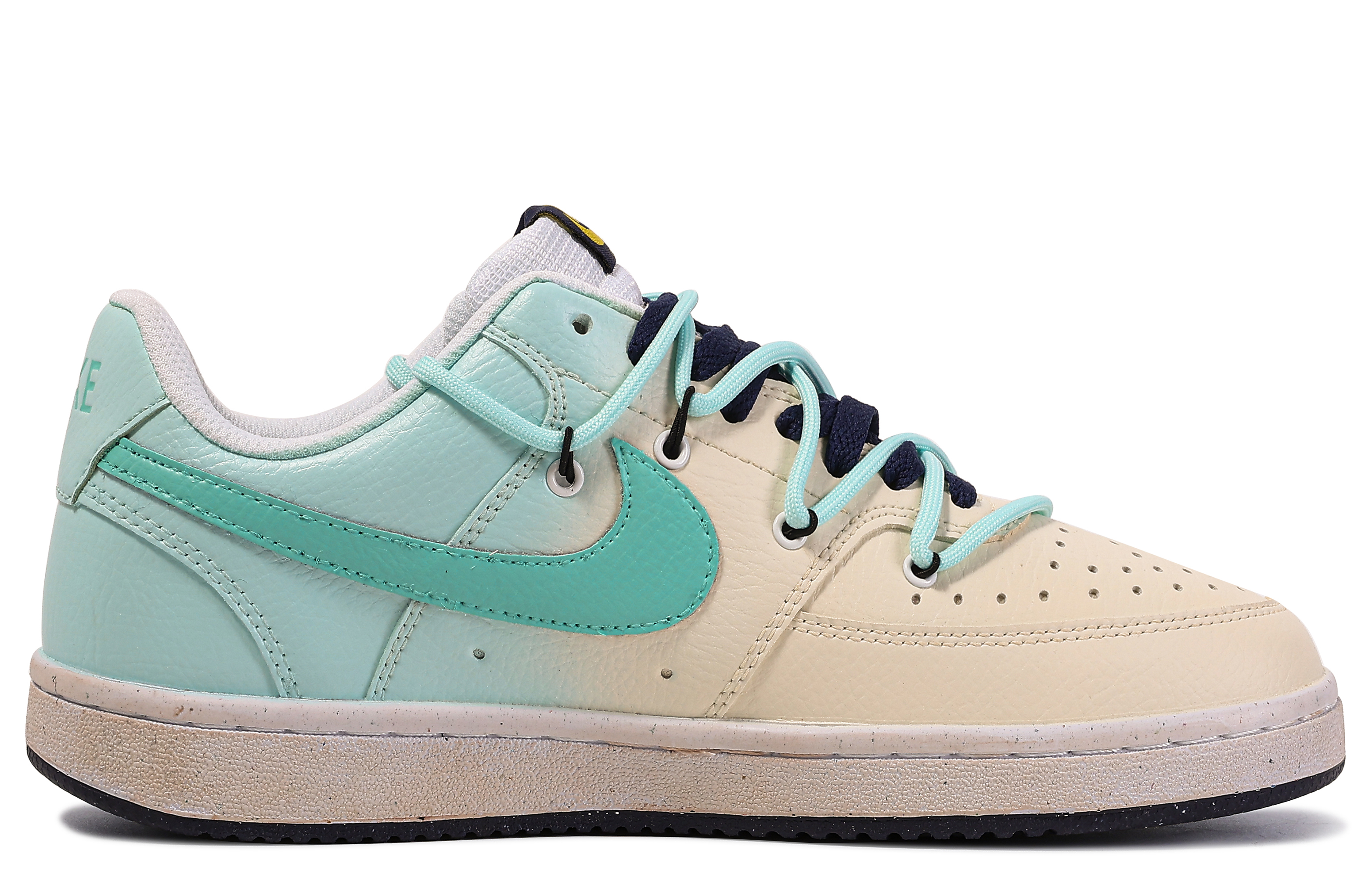 Order 【訂製球鞋】Nike Court Vision 1 達文西訂製 禮盒 深海寂靜 簡約 百搭 舒適 低筒 板鞋 男款 藍白