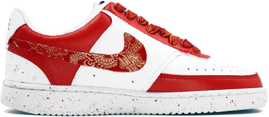 【客製化球鞋】Nike Court Vision 1 萬花弄 囍上囍 龍年 婚禮鞋 中國風 喜慶 潮流 舒適 百搭 防滑減震 低幫 板鞋 男款 紅白 Lookbook 【客製化球鞋】Nike Court Vision 1 萬花弄 囍上囍 龍年 婚禮鞋 中國風 喜慶 潮流 舒適 百搭 防滑減震 低幫 板鞋 男款 紅白