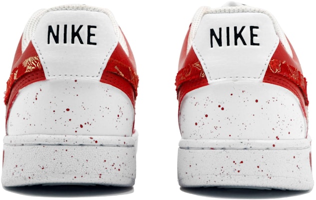 【客製化球鞋】Nike Court Vision 1 萬花弄 囍上囍 龍年 婚禮鞋 中國風 喜慶 潮流 舒適 百搭 防滑減震 低幫 板鞋 男款 紅白 Purchase 【客製化球鞋】Nike Court Vision 1 萬花弄 囍上囍 龍年 婚禮鞋 中國風 喜慶 潮流 舒適 百搭 防滑減震 低幫 板鞋 男款 紅白