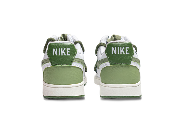 Lookbook 나이키 커스텀 코트 비전 1 '일렉트릭 키드' (화이트-그린) FJ5480-100(Team拾陆-电玩小子男女同款)