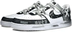 Shop 【訂製球鞋】 Nike Court Vision 1 機械魔靈 黑白禁區 哥特風 做舊 復古 漸變 塗鴉 防滑抗震耐磨 低筒 板鞋 男款 白黑