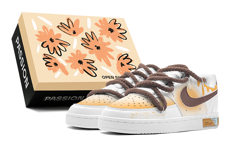 [Custom Shoes] Nike Court Vision 1 'Gradient Sunset Orange'