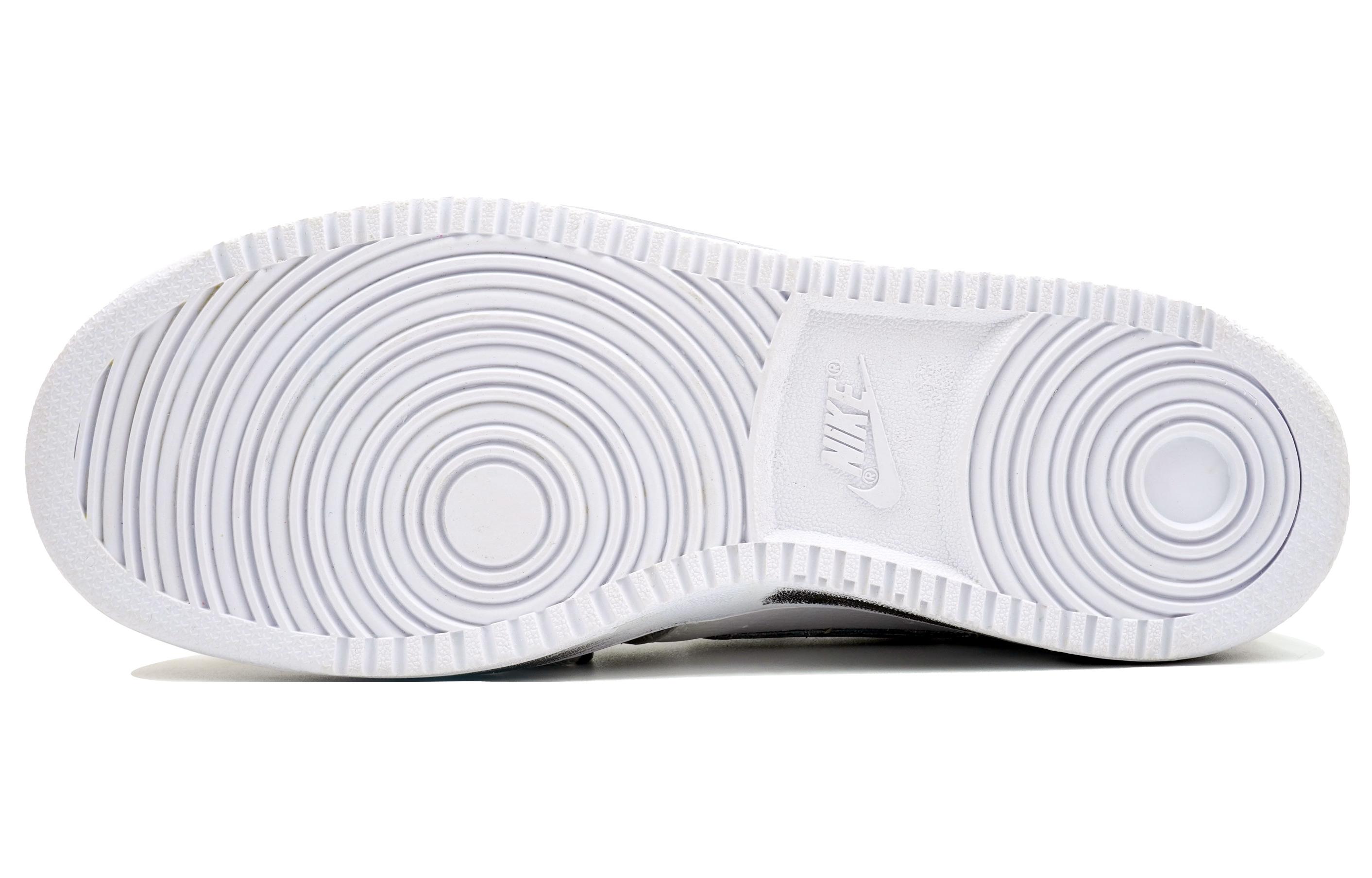 Details for 【訂製球鞋】 Nike Court Vision 1 萬花環  塗鴉 街頭復古 繡布 解構腰果 百搭流行 休閒 舒適 時尚 低筒 帆布鞋 男款 白棕