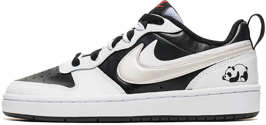 【訂製球鞋】 Nike Court Vision 1 塗鴉藝術 熊貓 低幫 板鞋 GS 黑白 Buy 【訂製球鞋】 Nike Court Vision 1 塗鴉藝術 熊貓 低幫 板鞋 GS 黑白