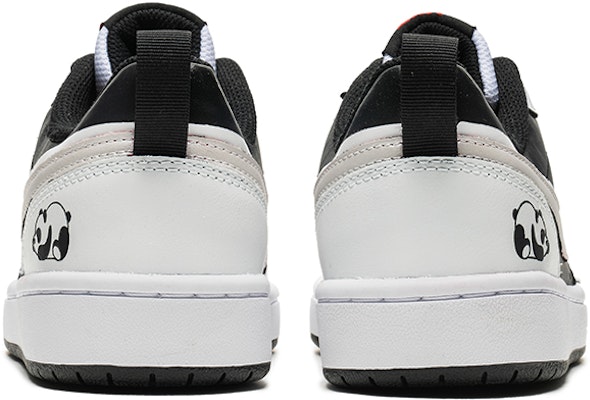 【訂製球鞋】 Nike Court Vision 1 塗鴉藝術 熊貓 低幫 板鞋 GS 黑白 Shop 【訂製球鞋】 Nike Court Vision 1 塗鴉藝術 熊貓 低幫 板鞋 GS 黑白