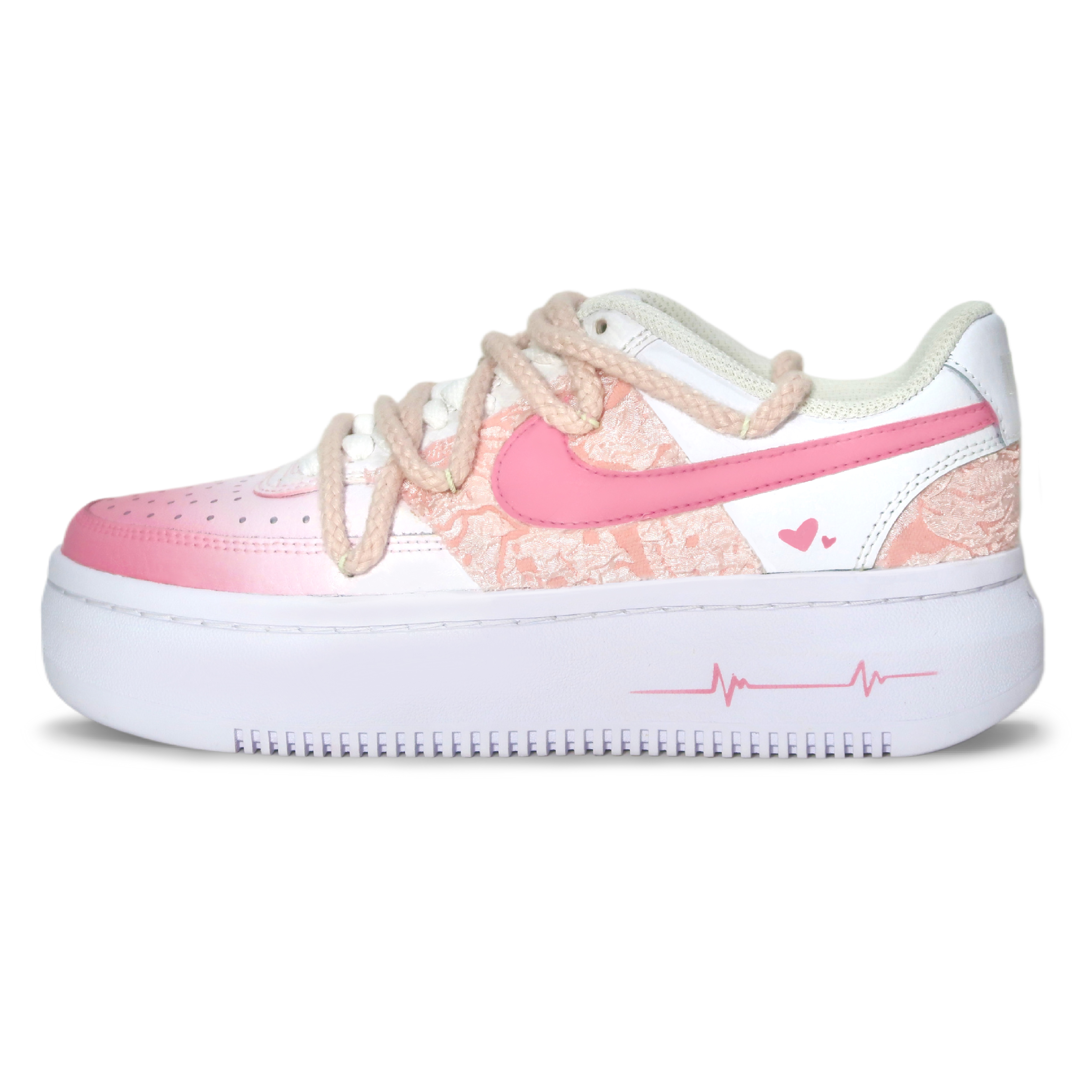 [Custom Shoes] Nike Court Vision 1 'Heartbeat Pink' 圖 2