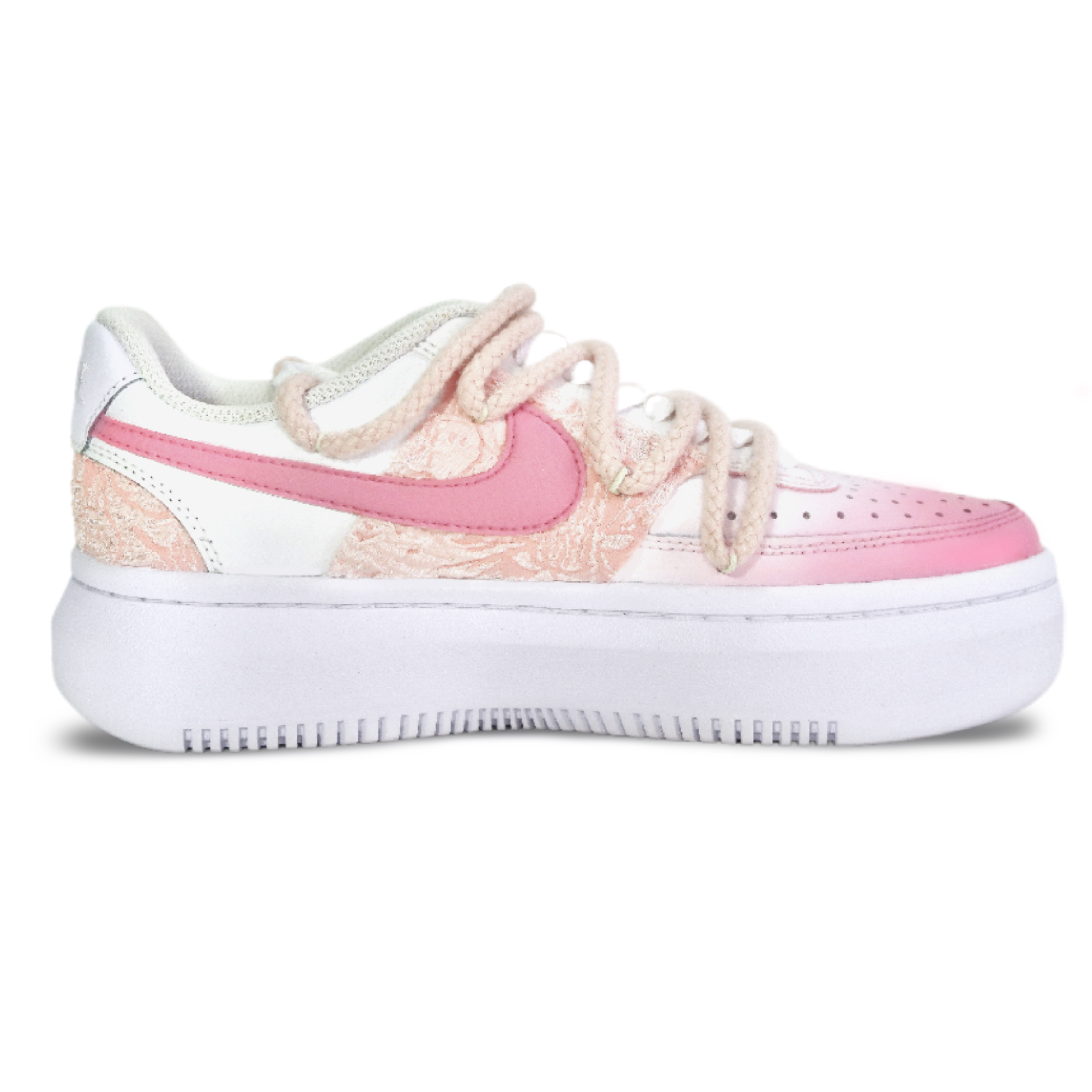 [Custom Shoes] Nike Court Vision 1 'Heartbeat Pink' 圖 3