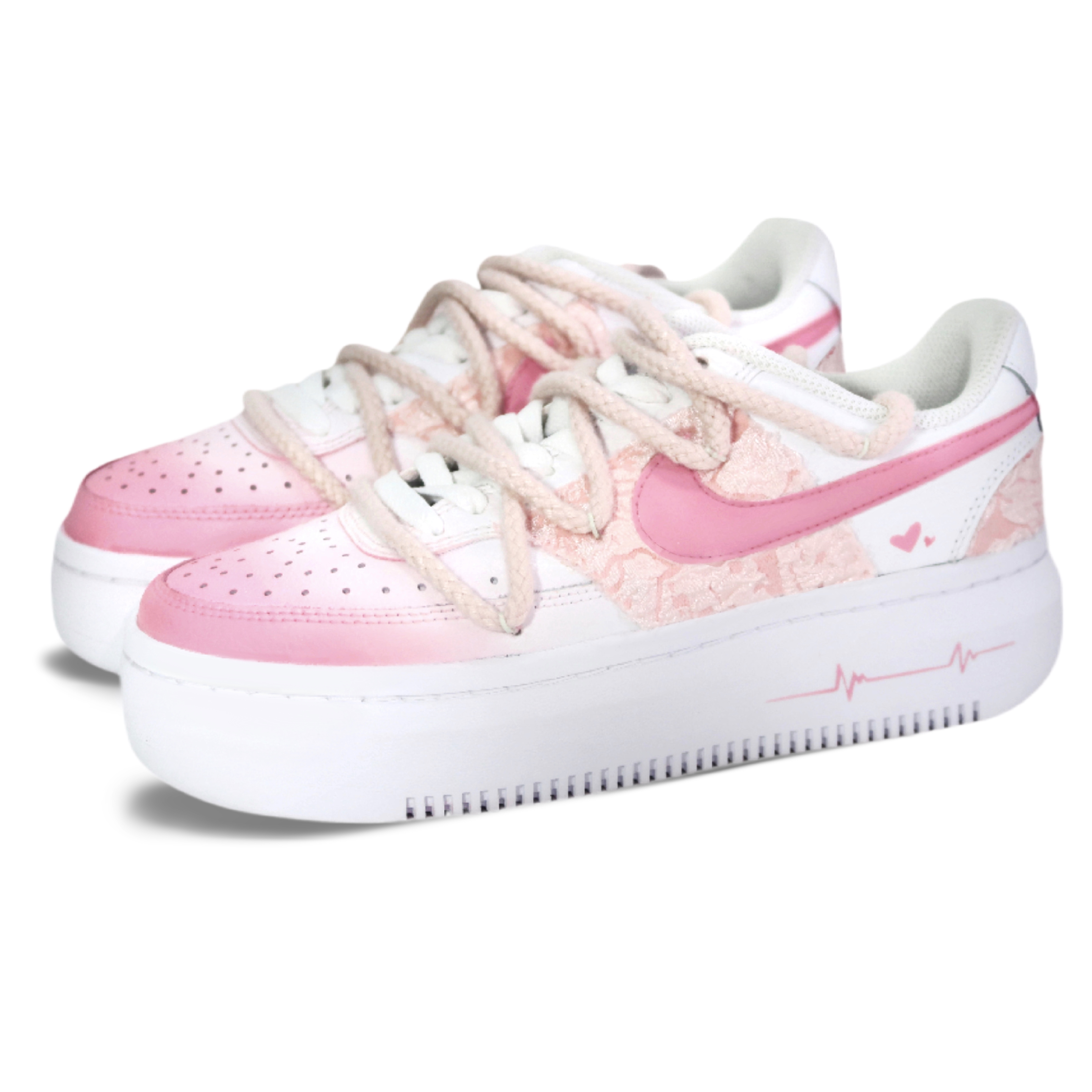 [Custom Shoes] Nike Court Vision 1 'Heartbeat Pink' 圖 4
