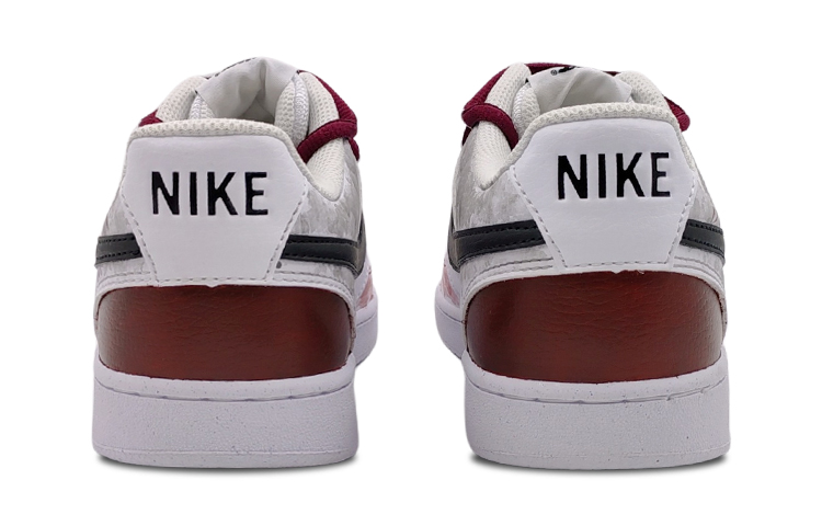 [Custom Shoes] Nike Court Vision 1 'Ink-Wash Black White Red' 圖 6