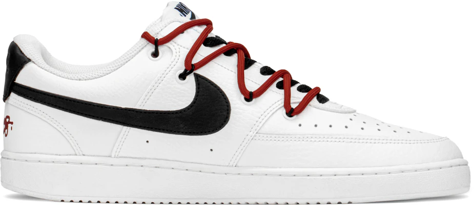 【定制鞋款】耐克Court Vision 1“墨水涂鸦白黑红” CD5463-101(TeamA-CV男泼墨涂鸦S-BOX) Order 【定制鞋款】耐克Court Vision 1“墨水涂鸦白黑红” CD5463-101(TeamA-CV男泼墨涂鸦S-BOX)