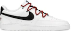 Order 【定制鞋款】耐克Court Vision 1“墨水涂鸦白黑红” CD5463-101(TeamA-CV男泼墨涂鸦S-BOX)