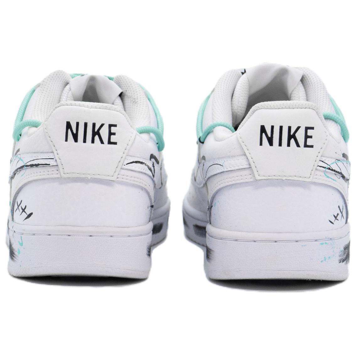 [Custom Shoes] Nike Court Vision 1 'Ink Green Speckle' 圖 5