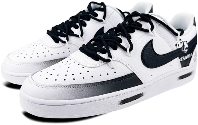 【定製球鞋】Nike Court Vision 1 MAY製造 水墨 熊貓 國風 解構 漸變 低幫 板鞋 男款 黑白 Lookbook 【定製球鞋】Nike Court Vision 1 MAY製造 水墨 熊貓 國風 解構 漸變 低幫 板鞋 男款 黑白