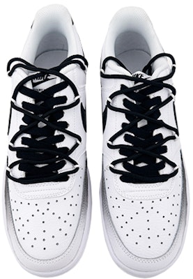 【定製球鞋】Nike Court Vision 1 MAY製造 水墨 熊貓 國風 解構 漸變 低幫 板鞋 男款 黑白 Shop 【定製球鞋】Nike Court Vision 1 MAY製造 水墨 熊貓 國風 解構 漸變 低幫 板鞋 男款 黑白