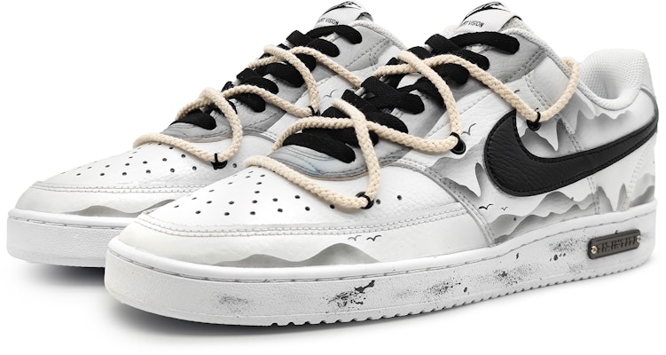 나이키 커스텀 코트 비전 1 '강산여몽' (Nike Custom Court Vision 1 '강산여몽') DH2987-101(Team16-男款江山如墨) Lookbook 나이키 커스텀 코트 비전 1 '강산여몽' (Nike Custom Court Vision 1 '강산여몽') DH2987-101(Team16-男款江山如墨)