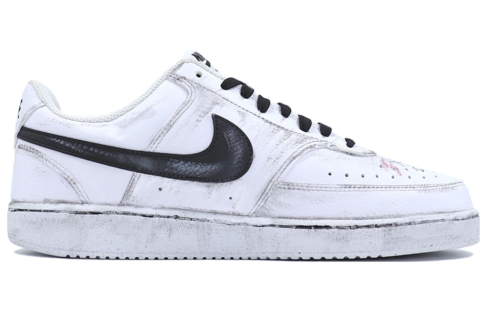 [Custom Shoes] Nike Court Vision 1 'Joker Graffiti Black White' 圖 2