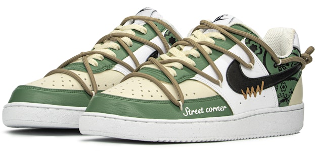 Zapatillas Nike Court Vision 1 'Khaki Green Paisley Street' DH2987-101(TeamA-街头腰果S-BOX) Lookbook Zapatillas Nike Court Vision 1 'Khaki Green Paisley Street' DH2987-101(TeamA-街头腰果S-BOX)