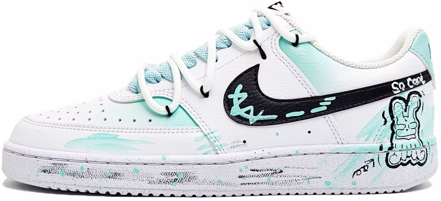 カスタムシューズ ナイキ コート ビジョン 1 'ライム ハッピーレビット' DH2987-101(Team145-青柠喜兔) Buy カスタムシューズ ナイキ コート ビジョン 1 'ライム ハッピーレビット' DH2987-101(Team145-青柠喜兔)