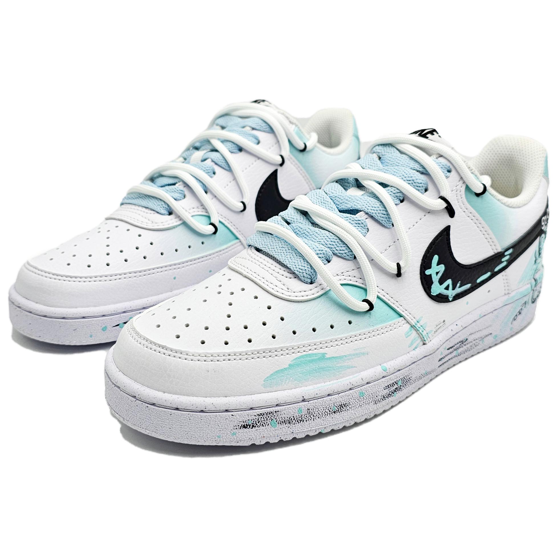 Shop [Kasut Custom] Nike Court Vision 1 'Lime Happy Rabbit' DH2987-101(Team145-青柠喜兔)