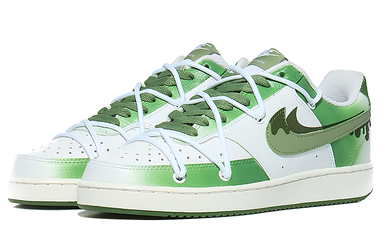 [Custom Shoes] Nike Court Vision 1 'Milk Cocoa Tea Green' 圖 3