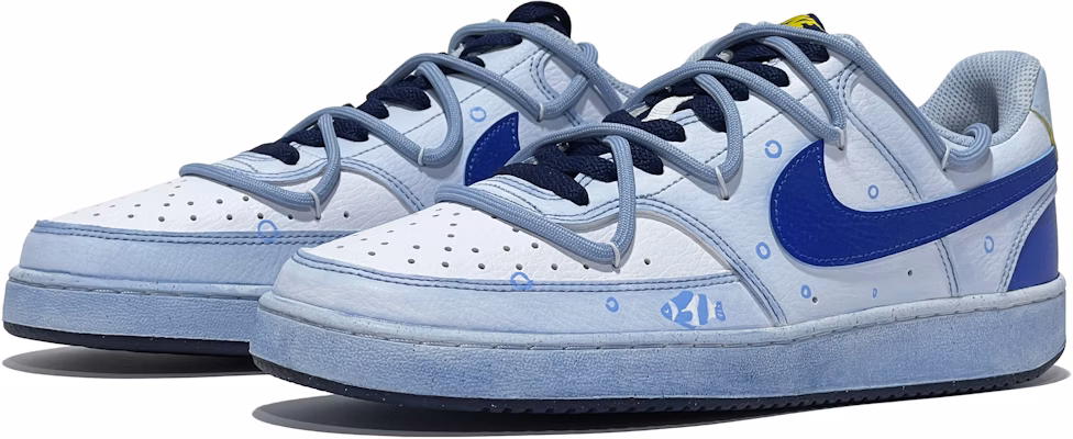 나이키 커스텀 코트 비전 1 '오션 블루 아메리칸 빈티지' (79 characters) DH2987-103-445556 Lookbook 나이키 커스텀 코트 비전 1 '오션 블루 아메리칸 빈티지' (79 characters) DH2987-103-445556