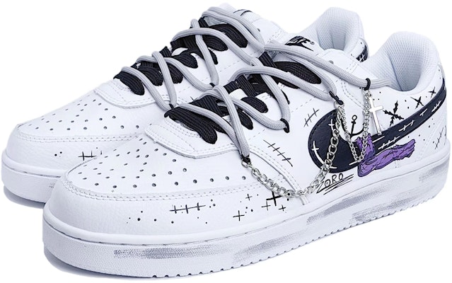 【カスタムシューズ】ナイキコートビジョン1 'パイレーツペンダント白黒' DH2987-101(Team136-海贼) Lookbook 【カスタムシューズ】ナイキコートビジョン1 'パイレーツペンダント白黒' DH2987-101(Team136-海贼)