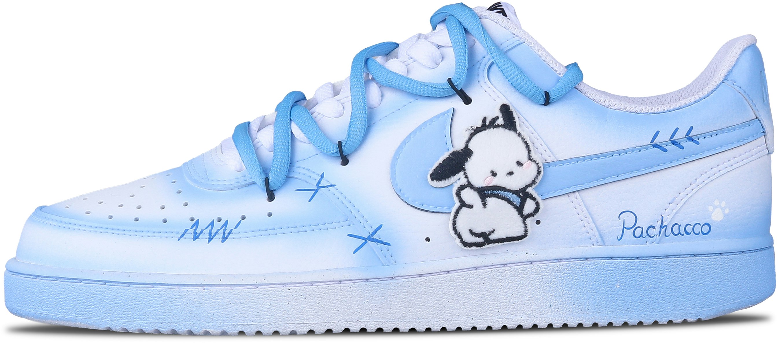 custom-shoes-nike-court-vision-1-pochacco-blue-white