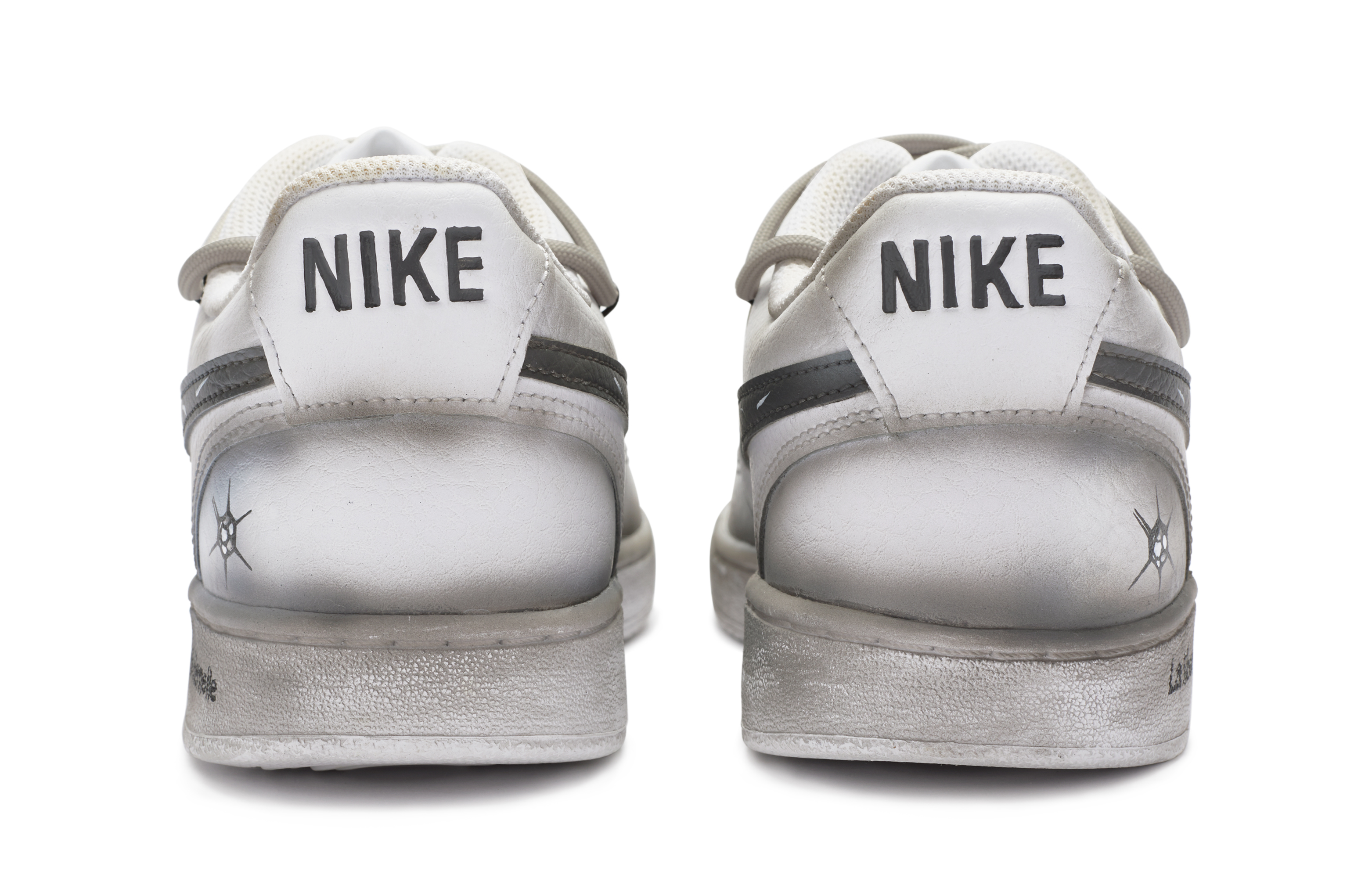 [Custom Shoes] Nike Court Vision 1 'Renaissance BIGNIU Black White' 圖 4