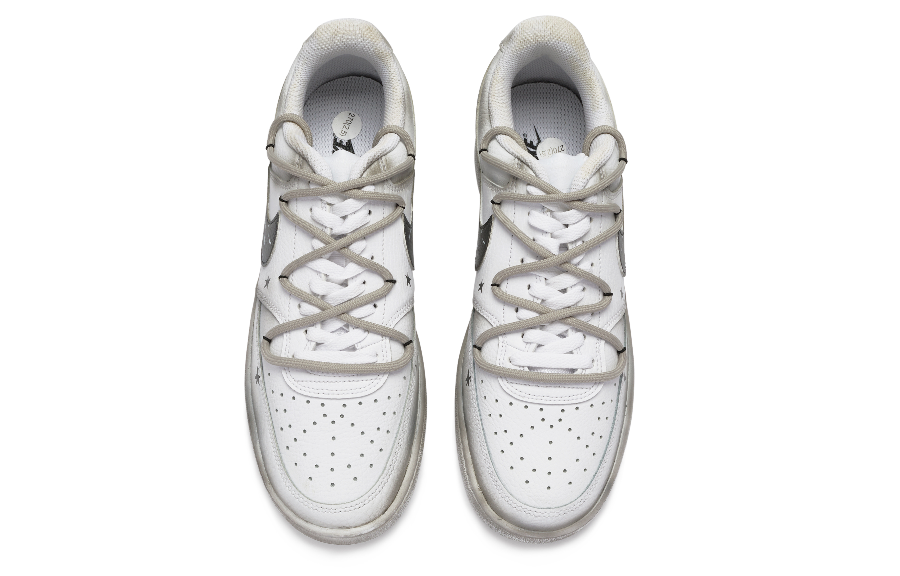 [Custom Shoes] Nike Court Vision 1 'Renaissance BIGNIU Black White' 圖 5