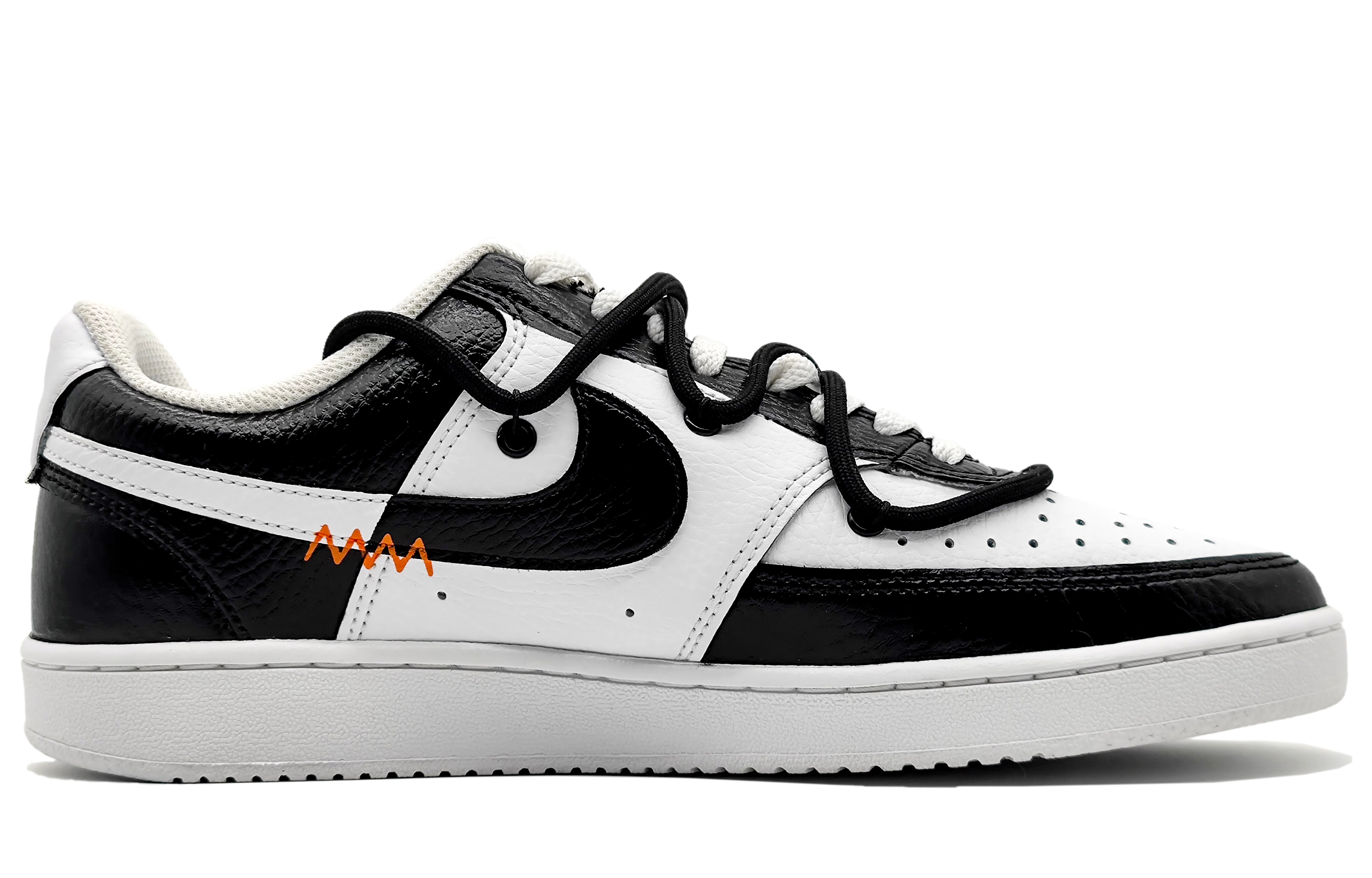 [Custom Shoes] Nike Court Vision 1 'Savior Black-White' 圖 2
