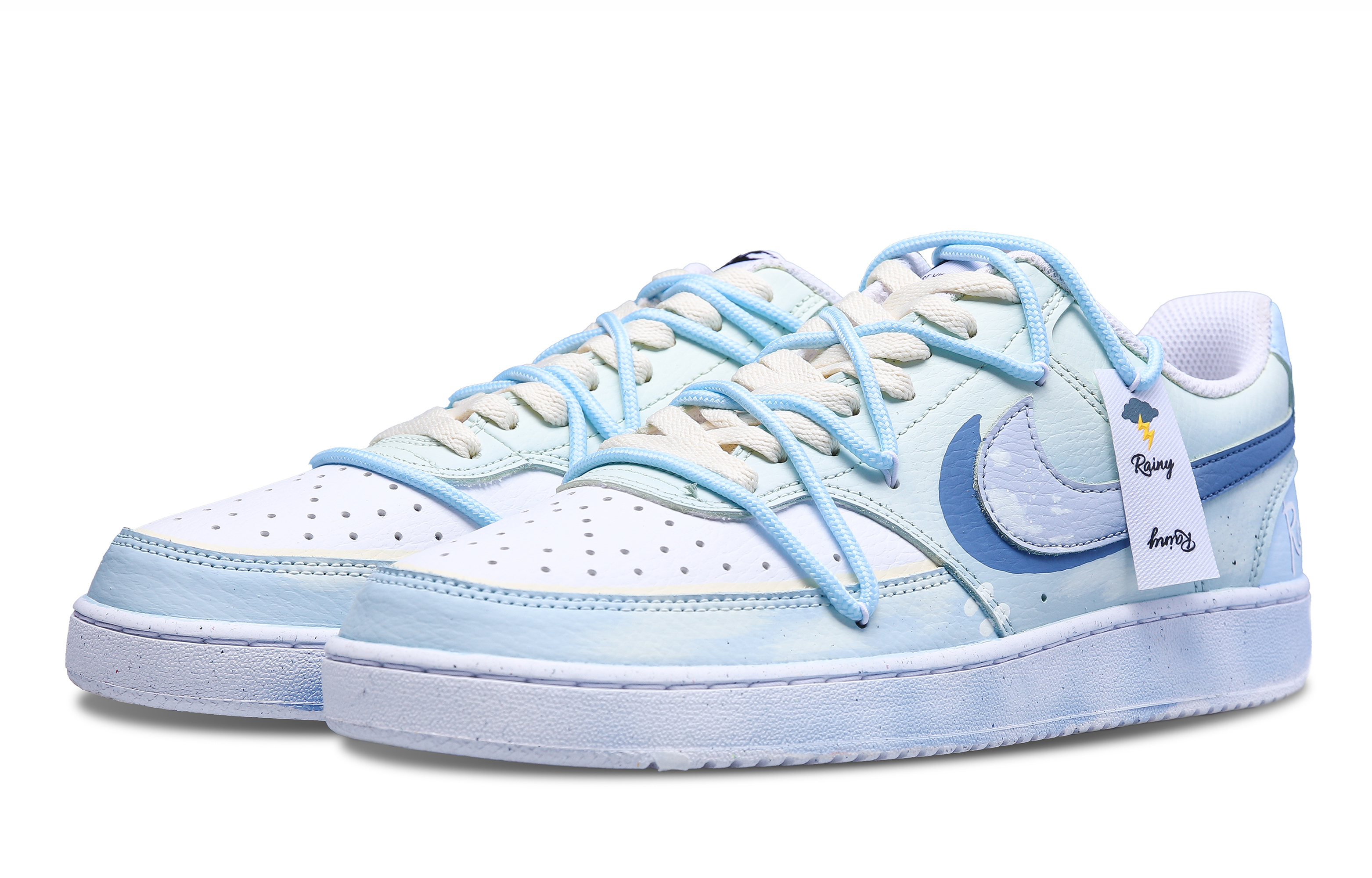 [Custom Shoes] Nike Court Vision 1 'Sea Salt Cheesecake' 圖 4