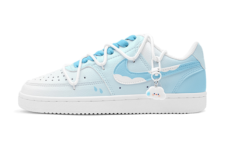 [Custom Shoes] Nike Court Vision 1 'Summer Sky Blue-White'